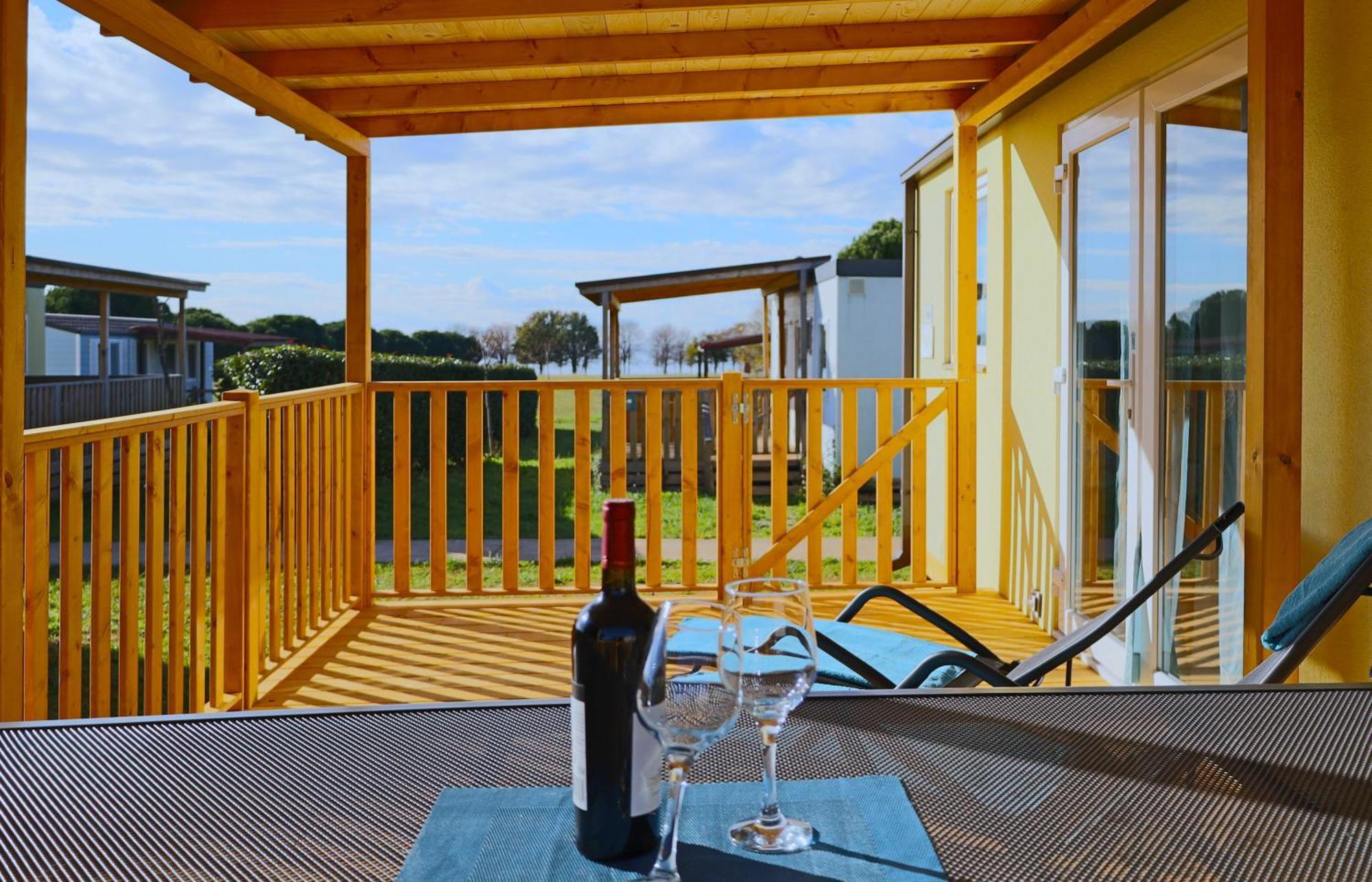 Panorama Mobile Homes In Camping Park Umag Exterior foto
