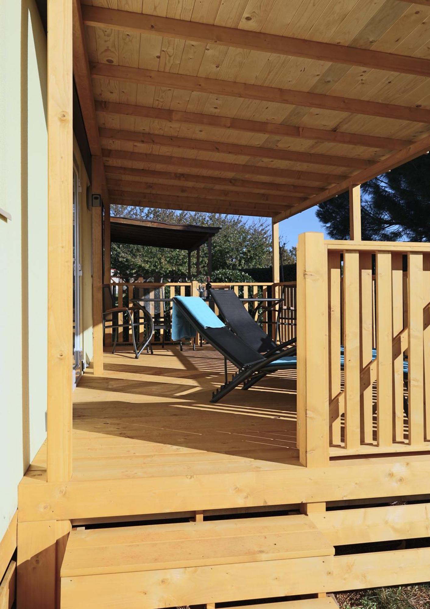 Panorama Mobile Homes In Camping Park Umag Exterior foto